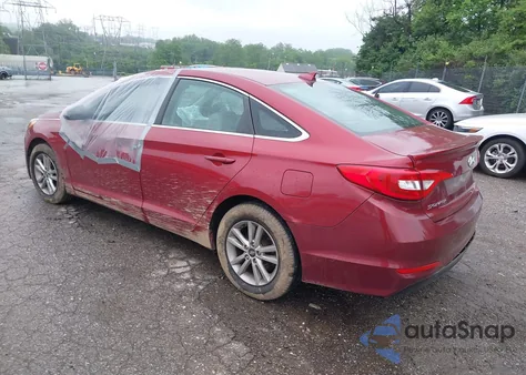 2016 Hyundai Sonata Se z USA, uszkodzony, nr VIN 5NPE24AF9GH277429
